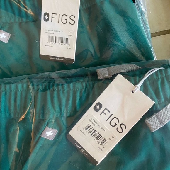 Figs Shirts Figs Hunter Green Scrubs Xl New Poshmark